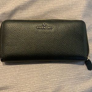 BLACK VALENTINO WOMENS WALLET